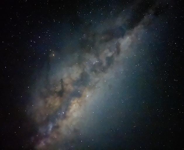 The centre of the Milky Way galaxy. Photo: Supplied by Raul Elias-Drago