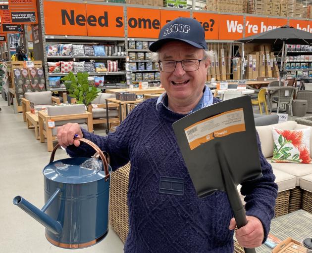 Mountain Scene’s chief newshound Philip "Scoop" Chandler prepares to grow his first garden....