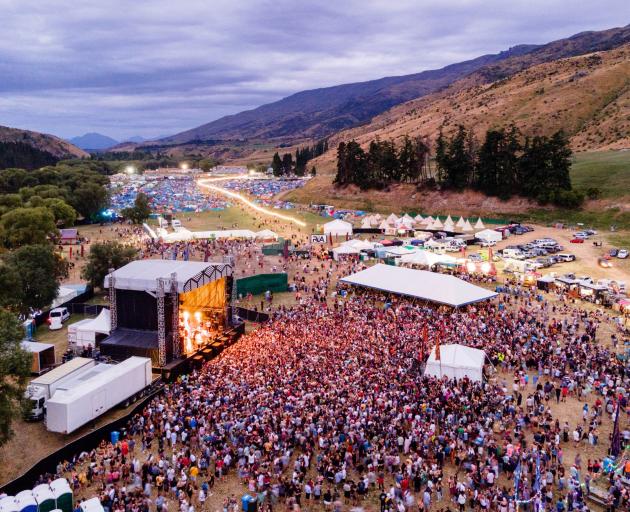The music and camping festival in Cardrona is now in its 13th year. PHOTO: TRACEY ROXBURGH