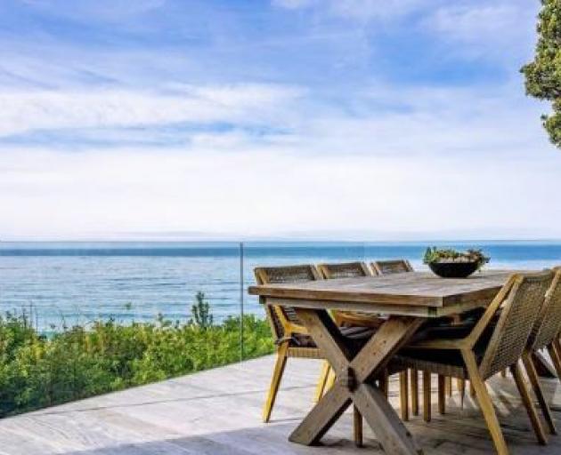 Views from the deck are a major draw card for the property. Photo: OneRoof