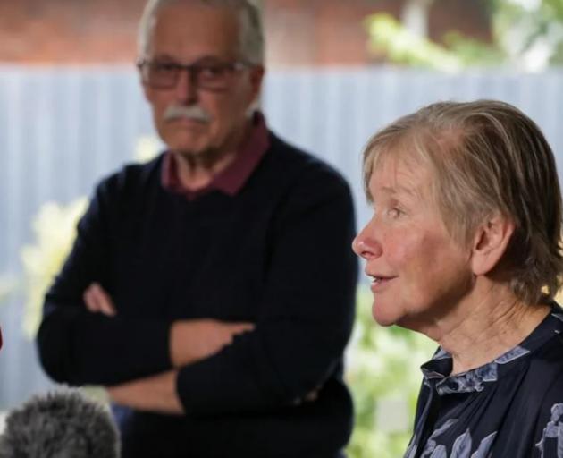 Professor Phil Bagshaw and Dame Sue. Photo: RNZ