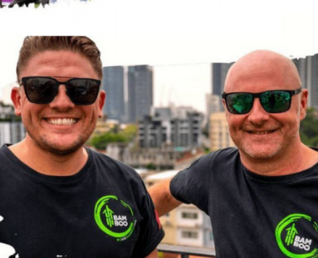 Mark Foster-Murray (left) and Colin Salisbury started We Are Bamboo to help travellers holiday...