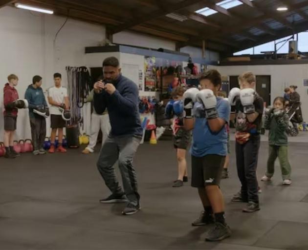 Papuni boxing in Ōtautahi focuses on building tikanga māori along with boxing skills. Photo:...