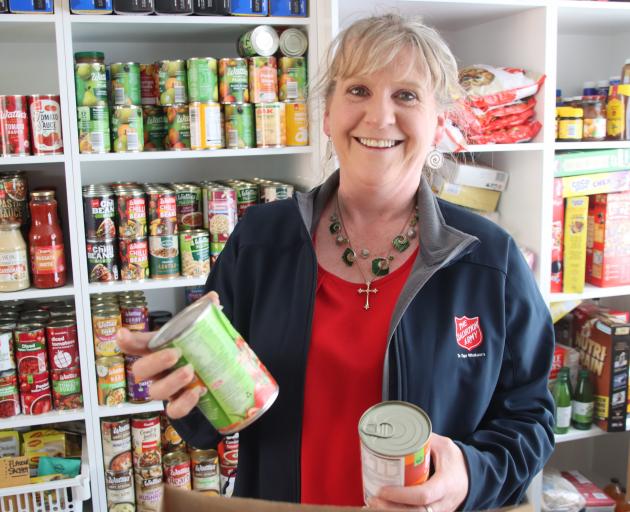 Salvation Army Gore Corps community ministries co-ordinator Michelle Chirnside is grateful for...