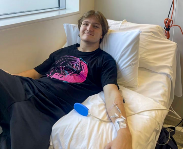 Fletcher Hawkesby found a lump on his left testicle and was diagnosed with testicular cancer at...