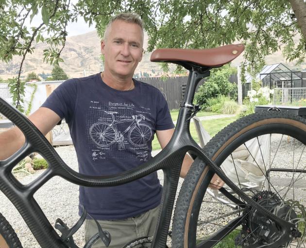 Designer Alex (52) Guichard is all about the bike.