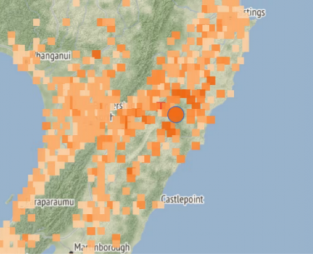 People around the lower North Island reported feeling the magnitude 5.2 quake early this morning....