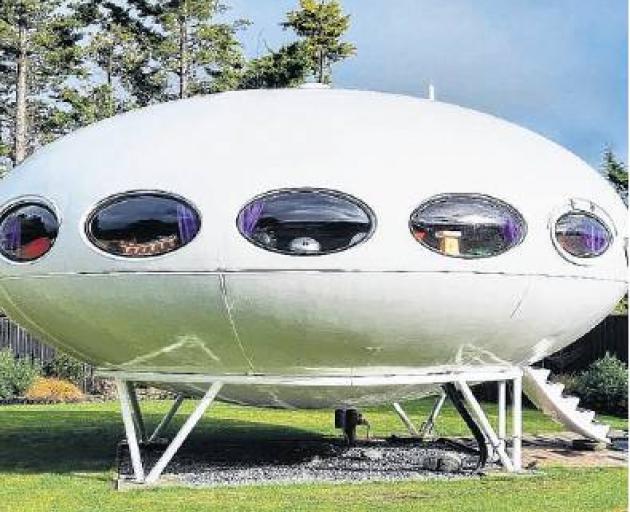The Ohoka Futuro House. PHOTO: SUPPLIED