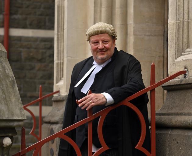 The Dunedin Law Courts hosted a silk ceremony for Len Andersen’s elevation to Queens Counsel in...