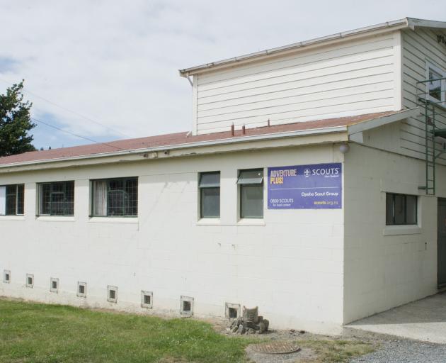 Police were called to Opoho Scout Hall late on Saturday. Photo: Gerard O'Brien