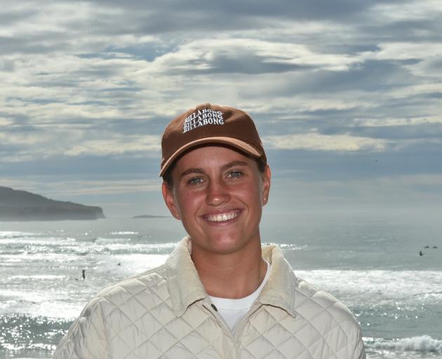 Saffi Vette, of Gisborne, is in Dunedin this week for the national surfing championships before...