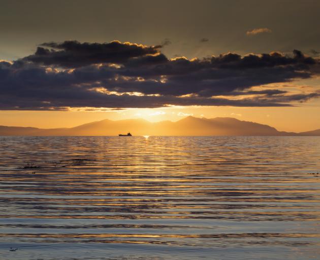 Sunset over the Isle of Arran. PHOTO: VISITSCOTLAND / KENNY LAM
