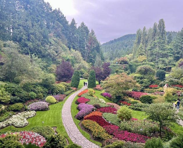The Butchart Gardens, Brentwood Bay.