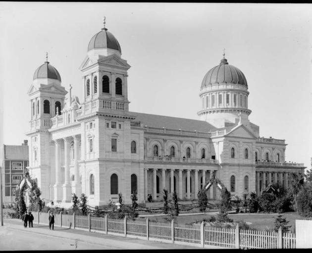 The Cathedral of the Blessed Sacrament Circa 1880s-1920s. Photo: Supplied