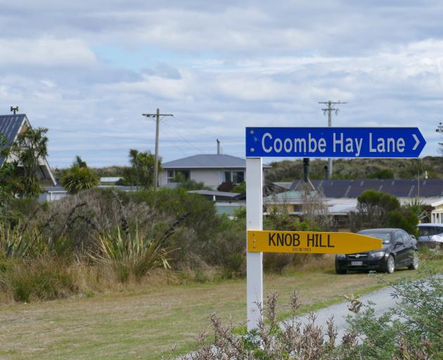 The proposed subdivision would be on a raised plateau in Coombe Hay Lane. PHOTO: RICHARD DAVISON