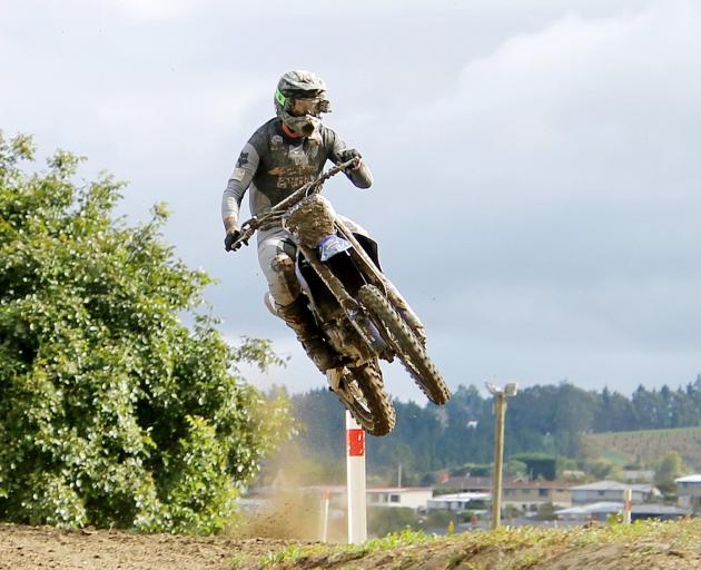 High-flying Australian MX1 rider Jed Beaton remarked on the slippery local soil, after winning in...