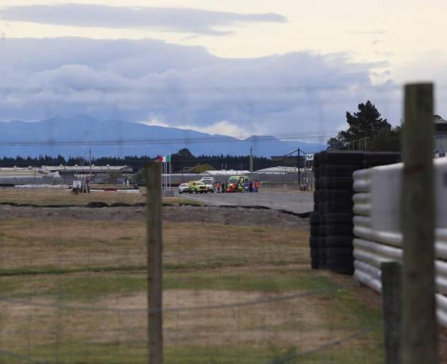 Two people were hospitalized with critical injuries after an incident on the Ruapuna Raceway....
