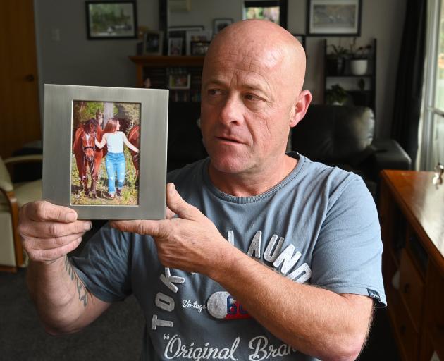 Mark Cummings says the struggles of the last four years have meant he has been unable to grieve...