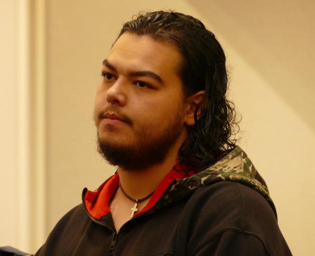 Kaleb Bell in court today. Photo: Rob Kidd