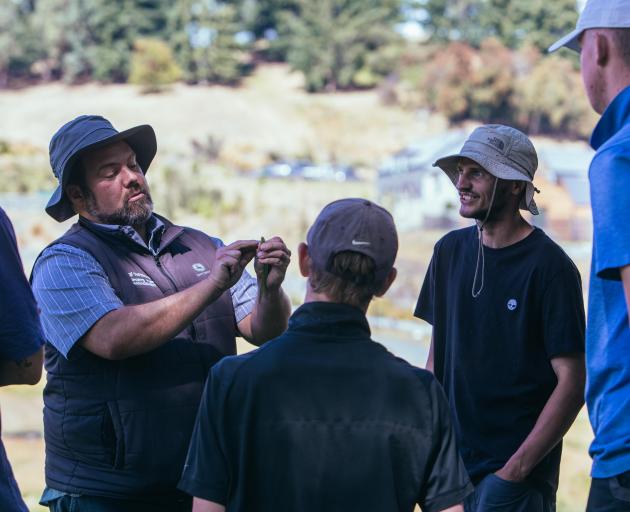 Te Pūkenga’s Cromwell campus sports turf management course head John Prunnell is teaching eight...