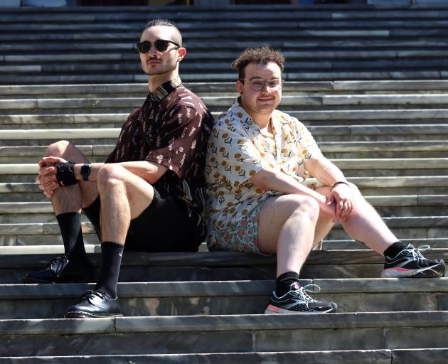 Radio hosts Rikki Gibbs (left) and Percy Hall are looking forward to highlighting a diversity of...