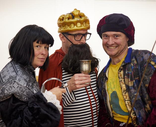 Summer Shakespeare’s cast Sara Georgie, Greg Cooper and Nick Tipa are ready for the challenge.