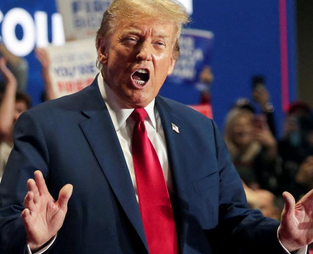 Donald Trump is the front-runner for the Republicans ahead of the election on November 5. Photo:...