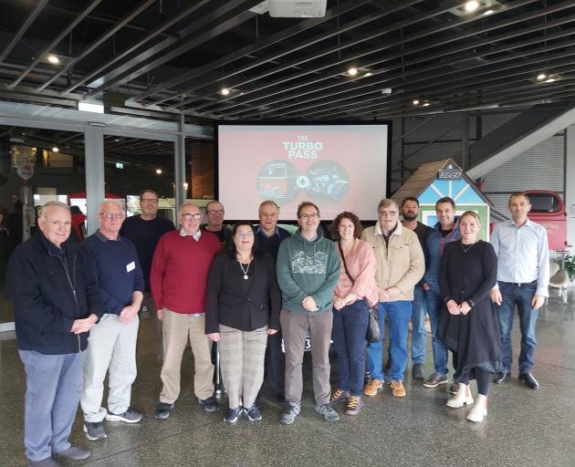 Former staff of the Topoclimate South project met in Invercargill last weekend. PHOTO: SUPPLIED