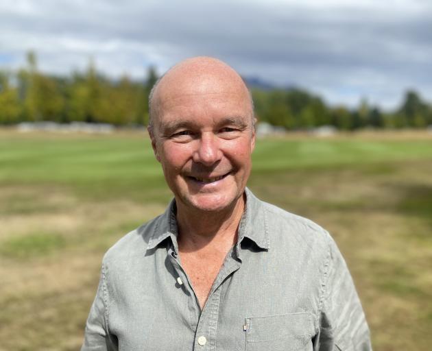Julian Knights near his Millbrook Resort abode. PHOTO: PHILIP CHANDLER