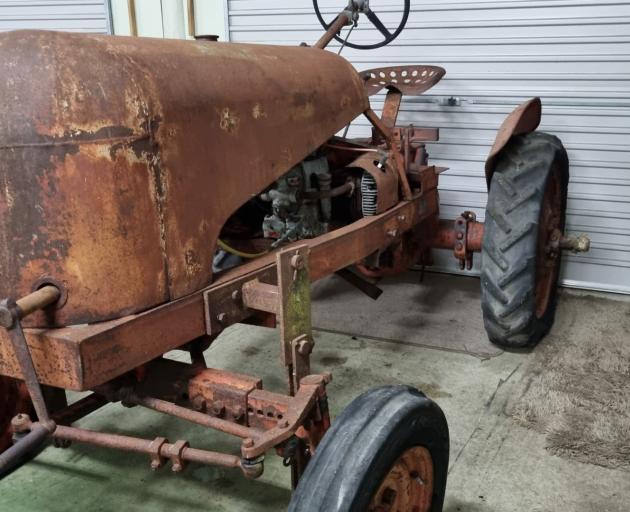 The rare 1948 Newman AN4 before Pleasant Point tractor collector Gordon Handy took apart every...