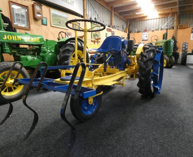 This 1948 small three-wheeler Gunsmith garden tractor was built for small landholdings when the...