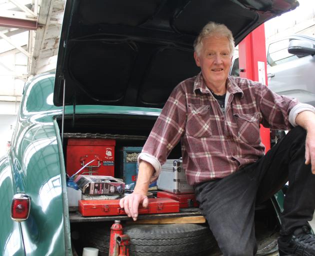 Retired mechanic Hartley Hay left the Regional Ford Gore workshop for one last time in his 1937...
