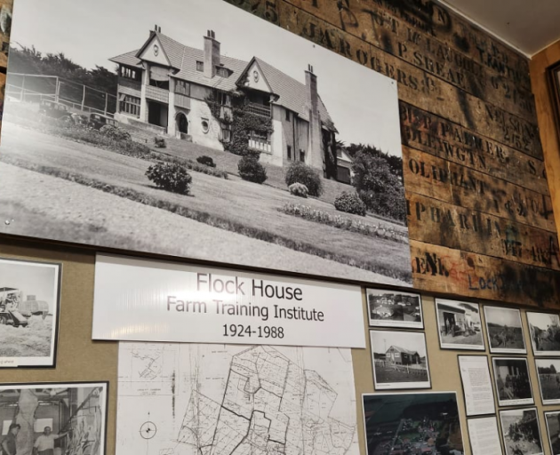 Memorabilia and photos of Flock House from its start in 1924 to its closure in 1988 are on...