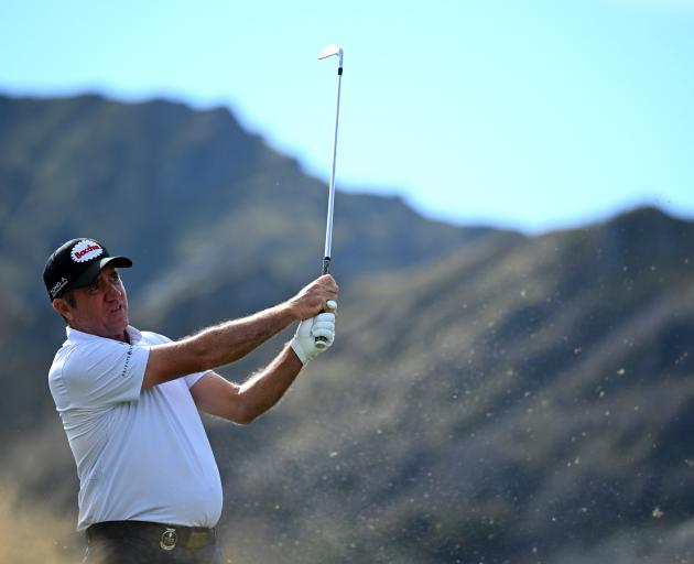Scott Hend of Australia played the shot of the tournament today. Photo: Getty Images