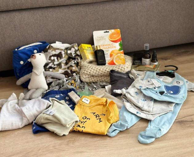 Baby bundles include clothes, toys, lotions, creams and bottles plus much more. PHOTO: SUPPLIED