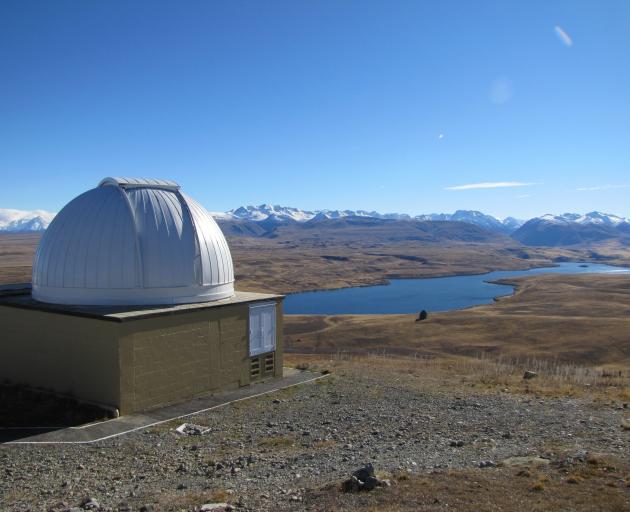 The MOA used its telescope at the Mt John University Observatory, Lake Tekapo, to monitor...