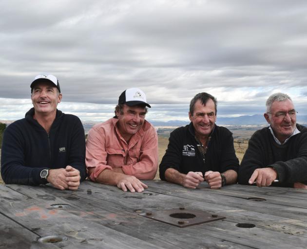 Charlie Hore (left), of Patearoa Station, and Andrew Hore, of Stonehenge Station, won prizes in...