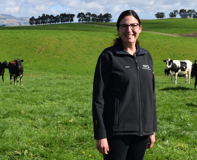CRV national sales and marketing manager Julia Baynes, of Matamata, spoke to dairy farmers about...