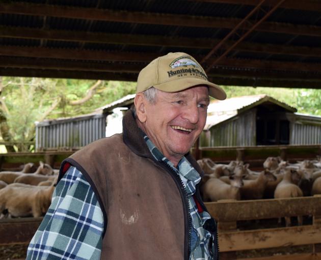 Retired farmer Neil Vickers, of Hillend, believes good prices for strong wool will return as it...