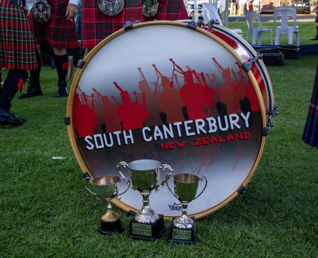 The South Canterbury Highland Pipe Band did not leave the recent nationals in Auckland empty handed.