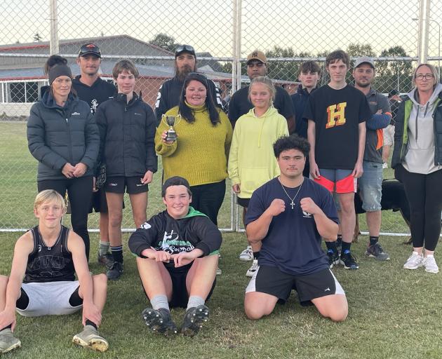 The Temuka team won South Canterbury Softball’s Slow Pitch competition this season.