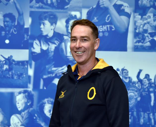 New Otago Rugby Football Union community rugby manager Warren Kearney is looking forward to the...