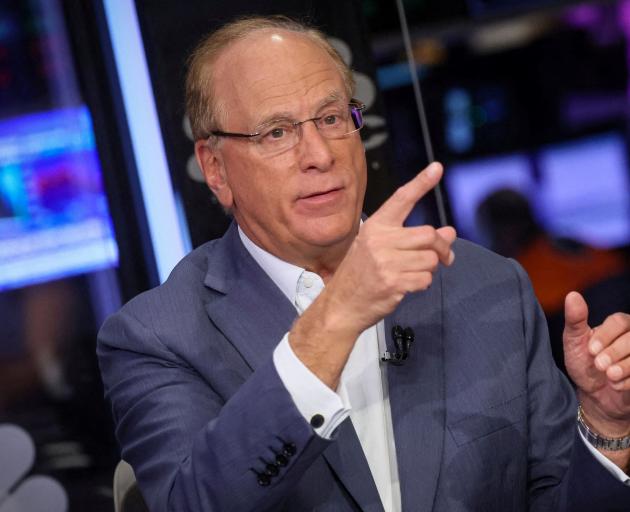 Larry Fink, Chairman and CEO of BlackRock. PHOTO: REUTERS