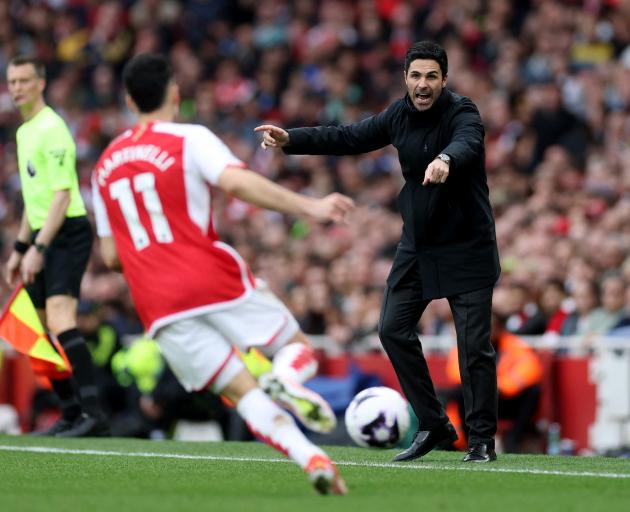 Astute Arsenal manager Mikel Arteta hopes to lead his club to a first Premier League title in 20...
