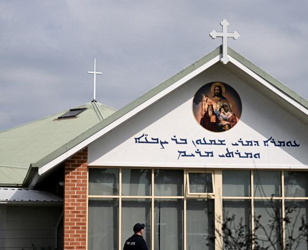 Bishop Mar Mari Emmanuel was attacked at the Assyrian Christ The Good Shepherd Church in Sydney...