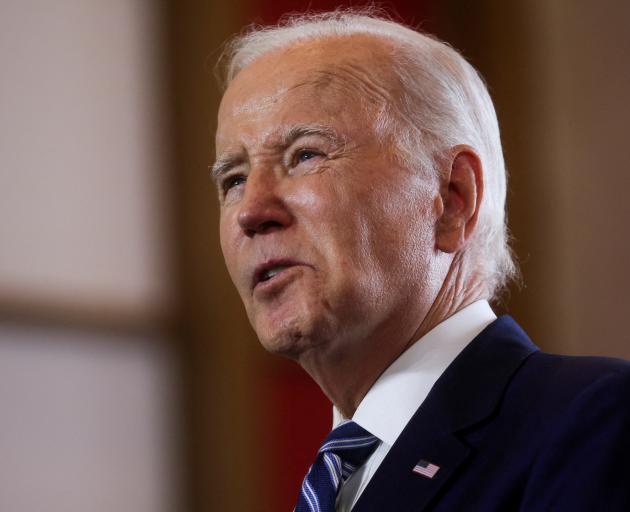 Public opinion polling shows a majority of Americans have concerns about Joe Biden's age as the...