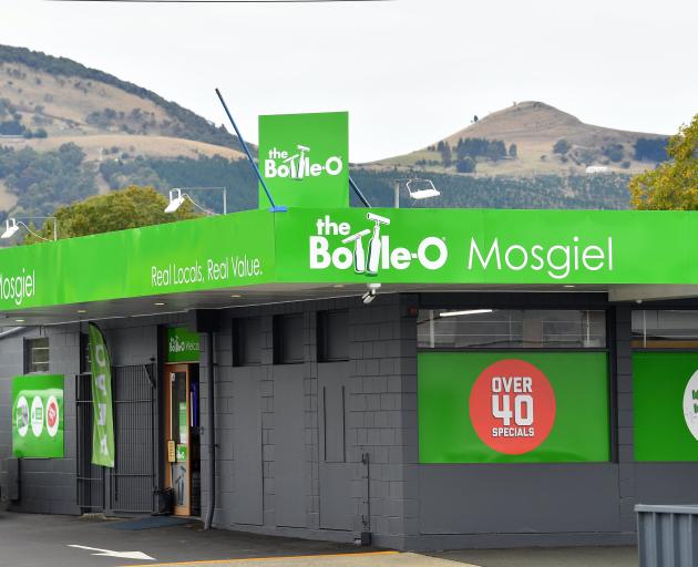 The application to renew the licence at Bottle-O Mosgiel, in Factory Rd, has been opposed. PHOTO:...