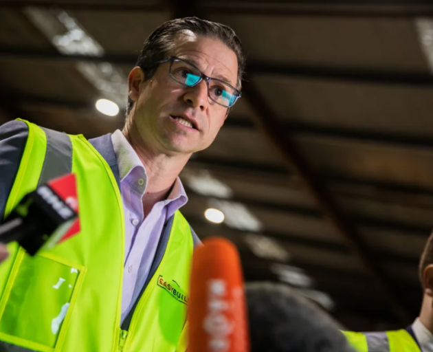 Minister for Building and Construction Chris Penk. Photo: RNZ