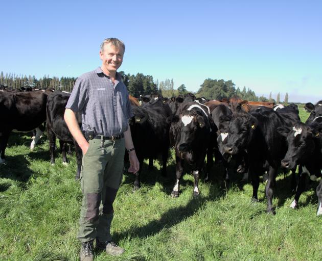 Methven farmer John McCaw usually trades 4000 to 5000 lambs each year, but is planning to reduce...