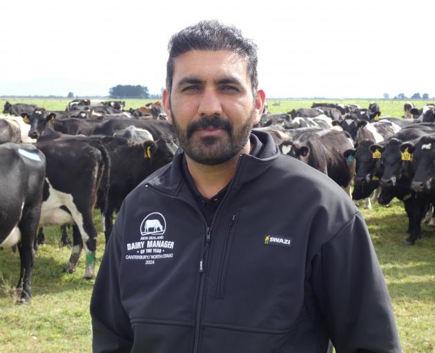 Ashburton contract milker Jaspreet Singh wants to build on a strong start by buying another house...